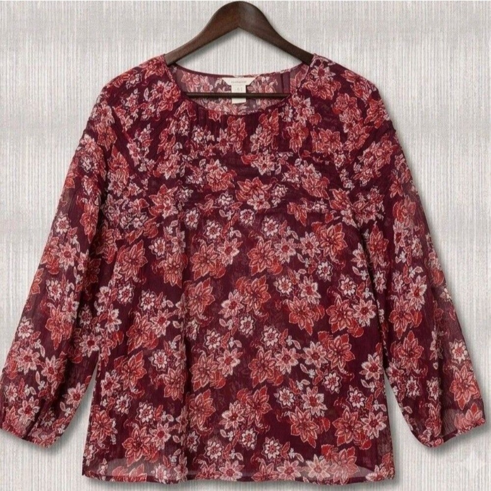 Sundance Silk Floral Blouse